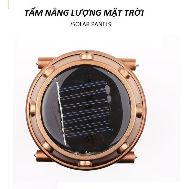 )ĐÈN PIN CẦM TAY ĐA NĂNG CAMPING LAMTERN KIÊM SẠC DỰ PHÒNG LOẠI TỐT - Đèn Bão 3 in 1 Cỡ Lớn SIÊU SÁNG - Đ