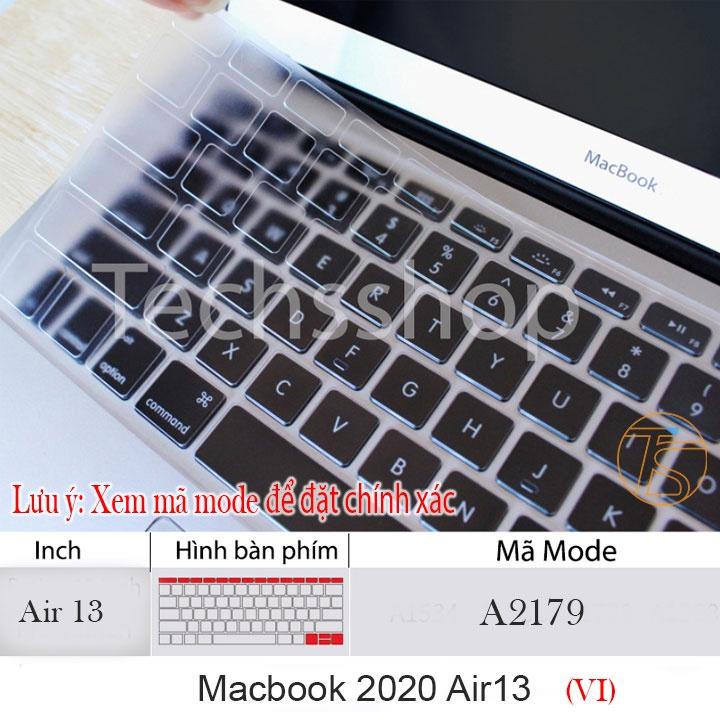 Miếng Lót Bàn Phím Dành Cho Macbook Air Pro Retina 13/15 Inch Chống Nước Chống Bụi Bẩn