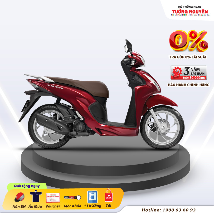 Xe máy Honda Vision Phiên Bản Cao Cấp 2023