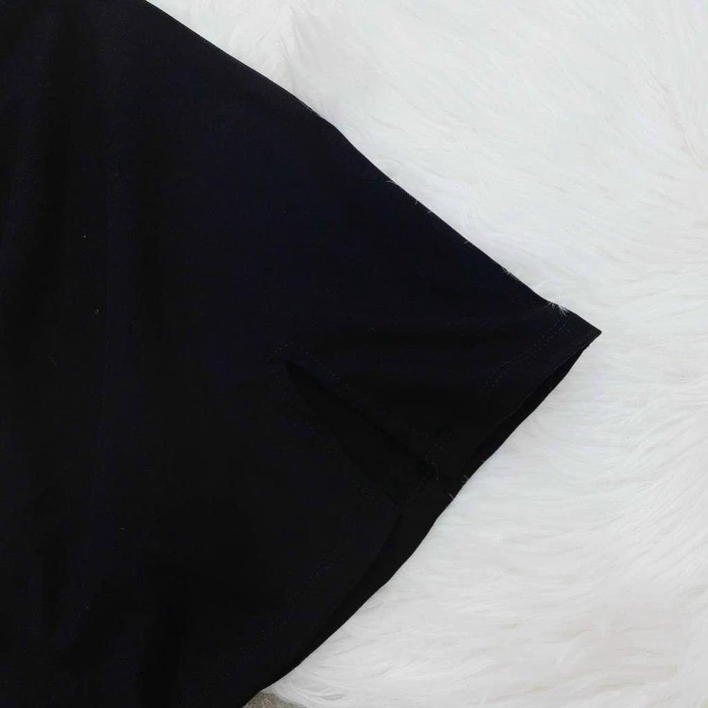 Đầm đen cổ polo ôm body xẻ dáng basic năng động