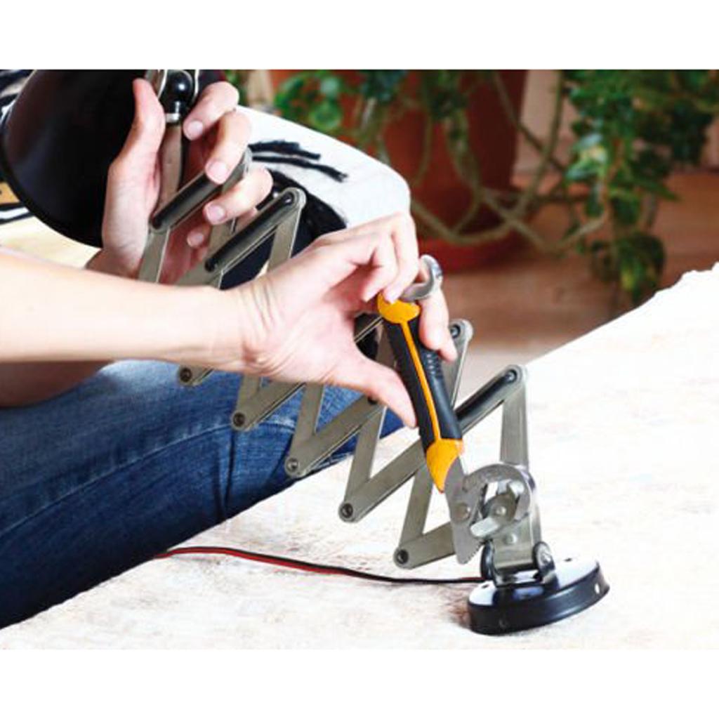 2PCS Multifunction Adjustable Universal Quick Snap'N Grip Wrench Tool Yellow