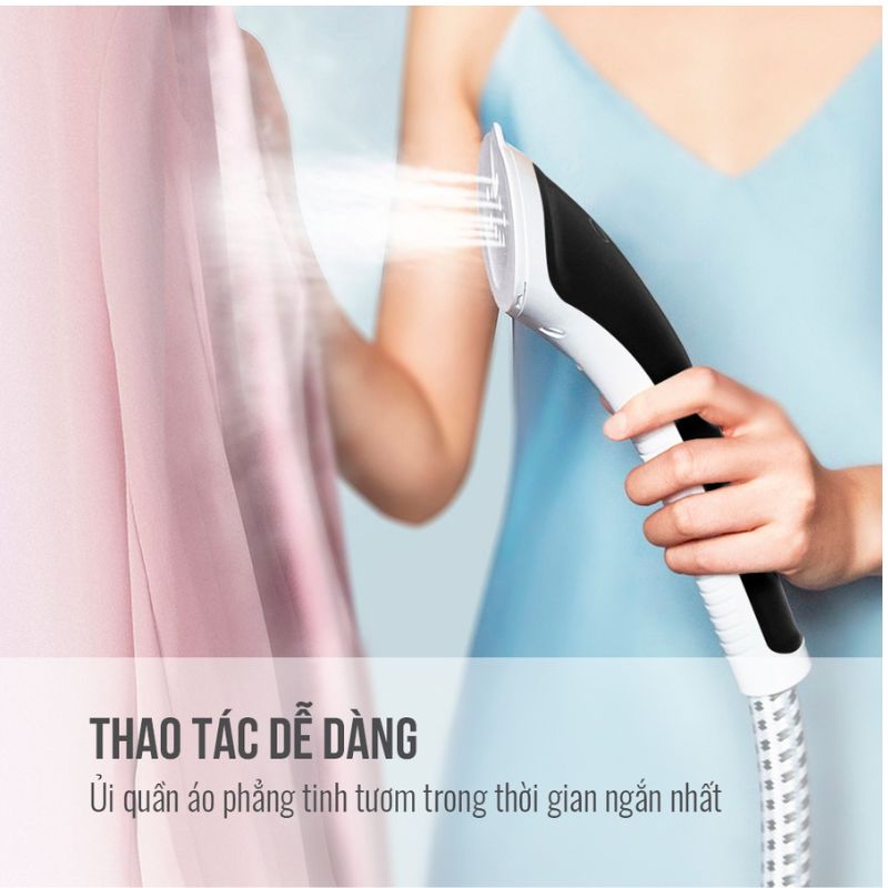 Bàn Ủi Hơi Nước Đứng Elmich GSE-3953 Công Suất 1800W Dung Tích Bình Chứa 2.5L - Hàng chính hãng