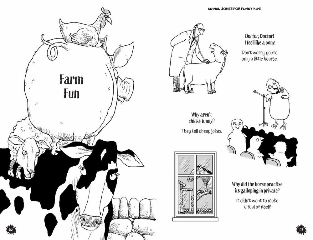 Sách - Animal Jokes for Funny Kids by Andrew Pinder Josephine Southon