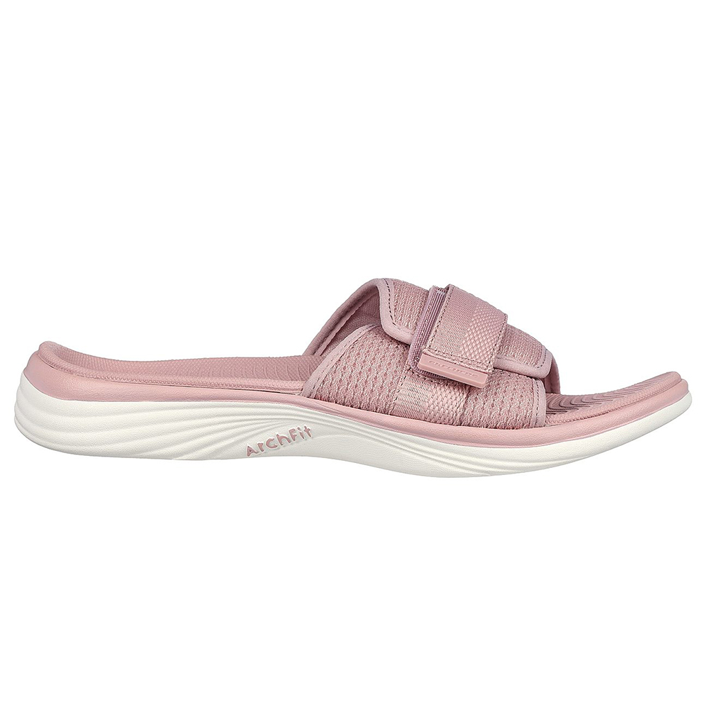 Skechers Nữ Dép Quai Ngang Đi Bộ Giặt Máy Được, Thường Ngày, Đi Học, Đi Làm On-The-GO Arch Fit Radiance Irresistible Walking Arch Fit, Machine Washable, Ultra Go - 141322-MVE