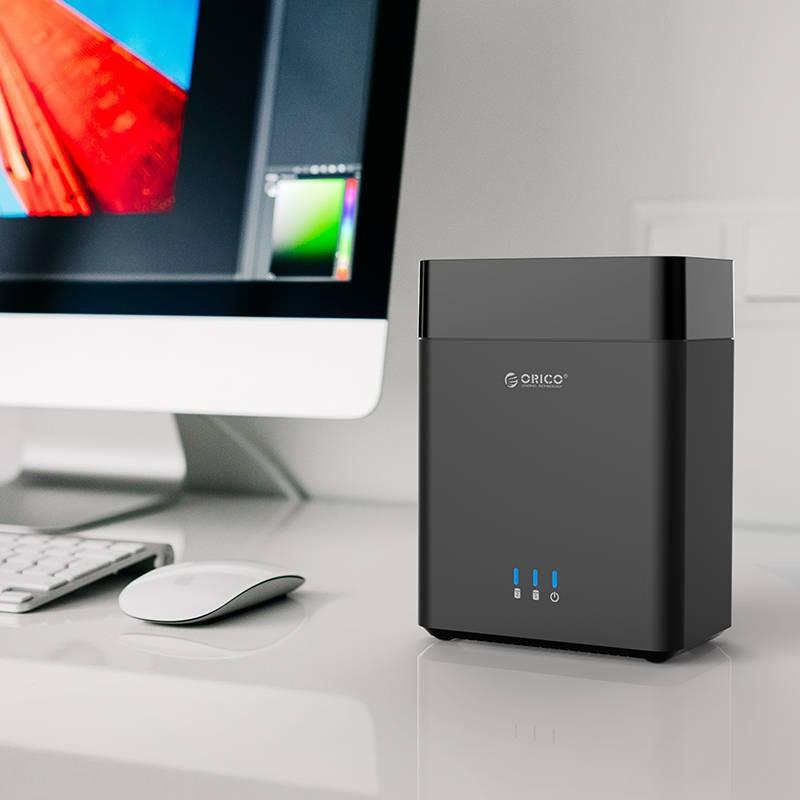 Box 2 Ổ Cứng Orico, Usb 3.0, hỗ trợ ổ cứng 20TB