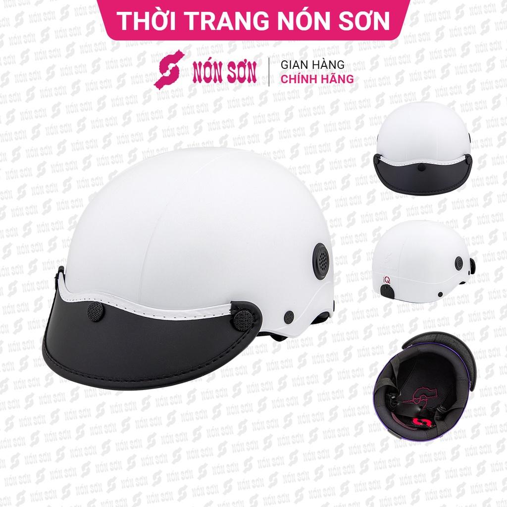 Mũ bảo hiểm lỗ thông gió phiên bản mới NÓN SƠN chính hãng TG-TR002