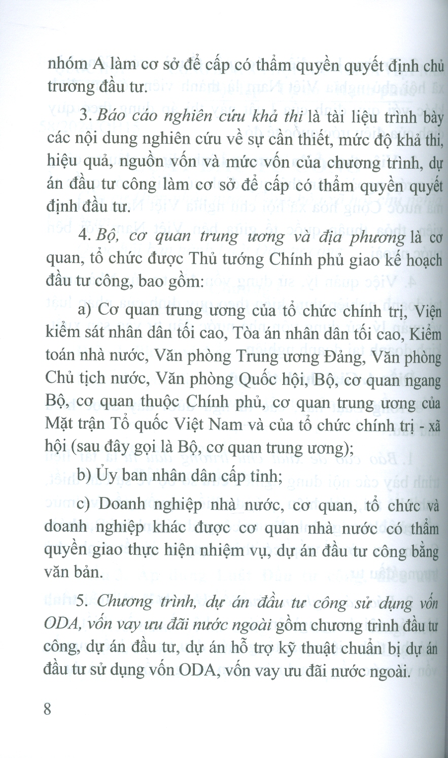 Luật Đầu Tư Công Năm 2024