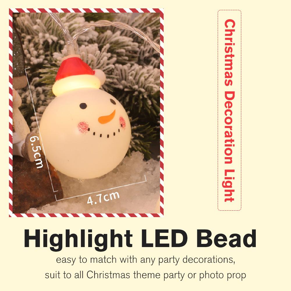 Đèn dây Giáng sinh hình người tuyết