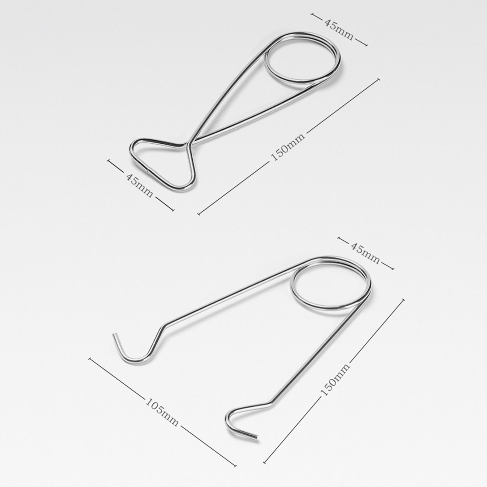 Camping Fish Mouth Spreader Water  Stainless Steel for Cookware