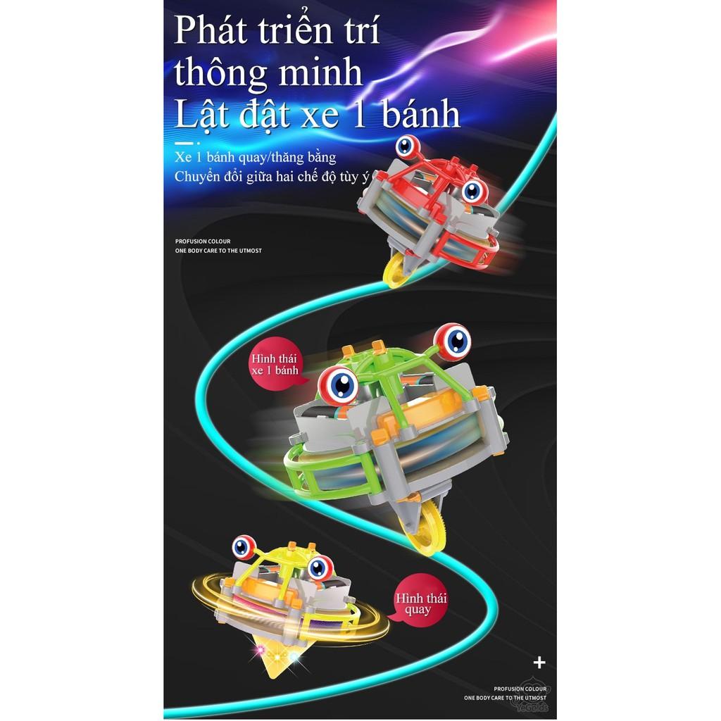 Robot lật đật xe 1 bánh, hai hình dạng, thăng bằng không ngã - Home and Garden