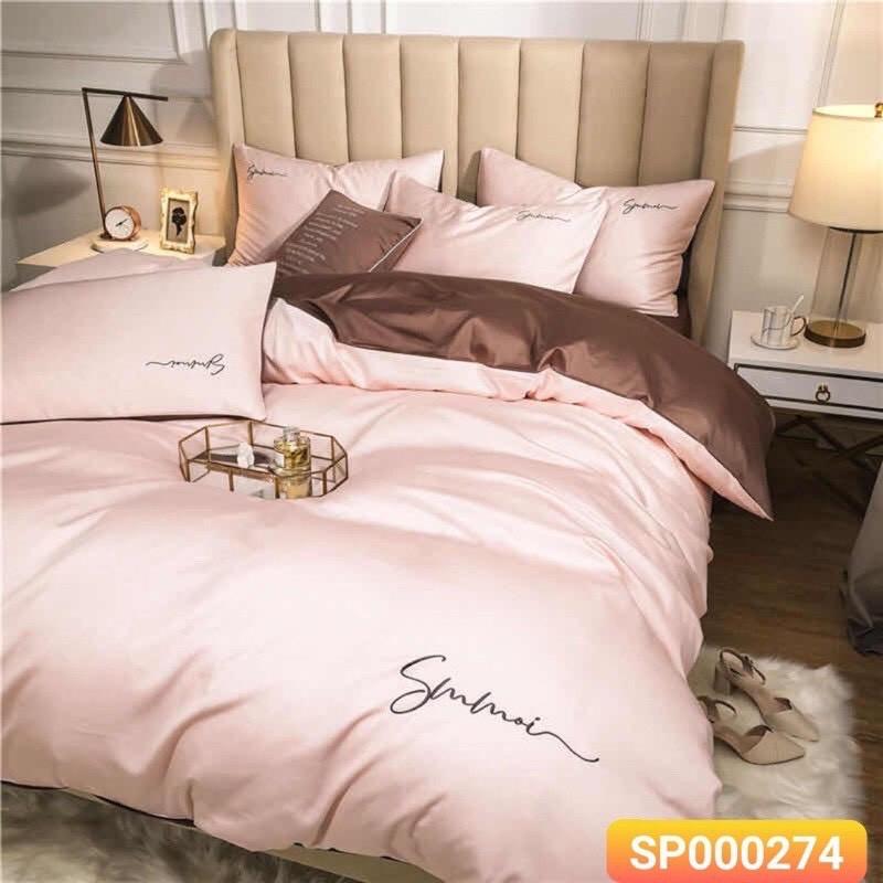 Bộ chăn ga gối LỤA TENCEL SUMOI Cao Cấp - Hàng Nhập Khẩu