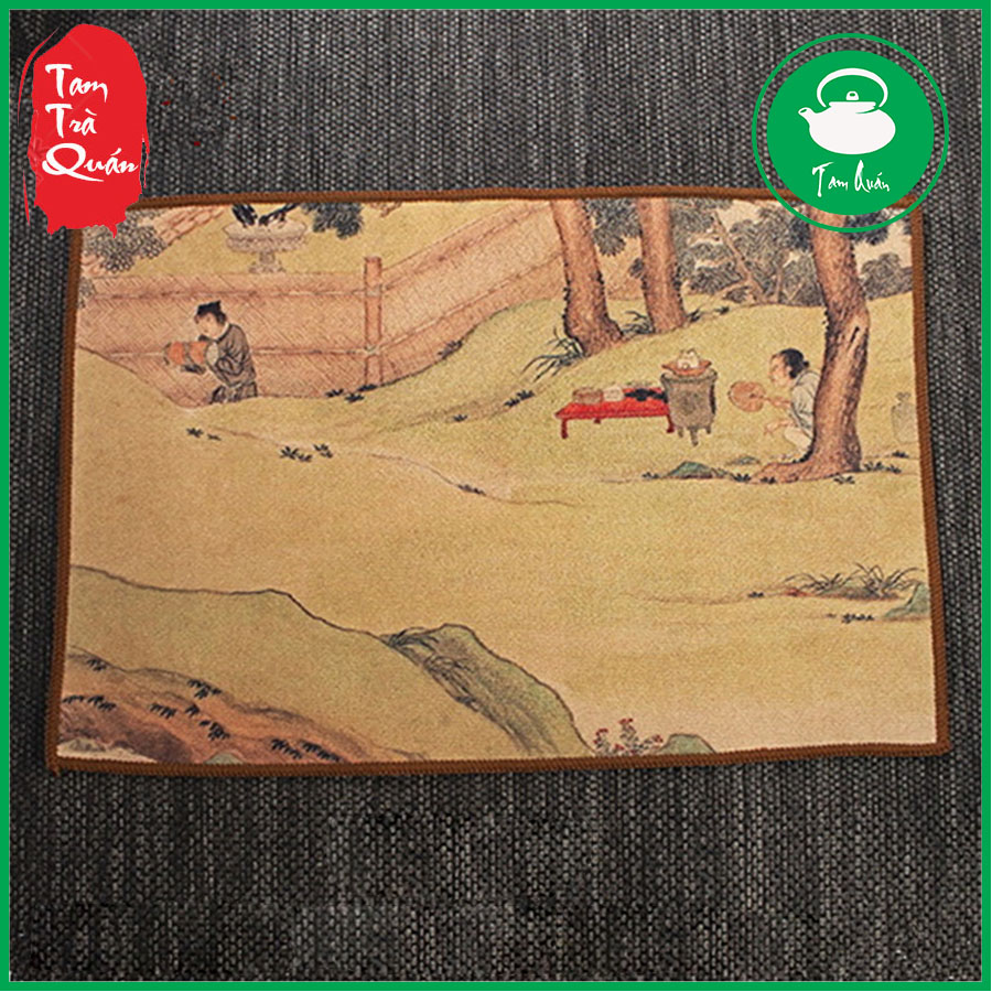 Khăn trải bàn trà 30x19cm