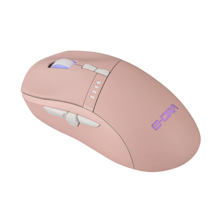 Chuột Không Dây Cao Cấp dành cho Game E-DRA EM620W Pink - Hàng Chính Hãng