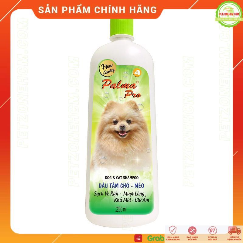 Sữa tắm cho chó mèo Fay  Fay Palma Pro 200ml, 500ml dầu tắm tác dụng 4 in 1 , giảm rụng lông diệt ve khử mùi