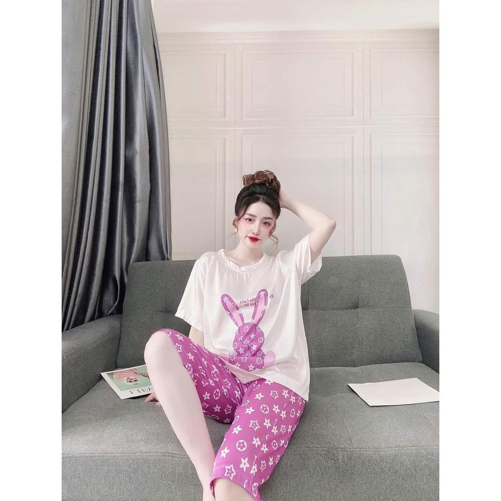 Đồ Bộ Lửng Cotton Mặc Nhà-SEC1