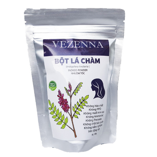 Bột lá chàm nguyên chất VEZENNA 100g