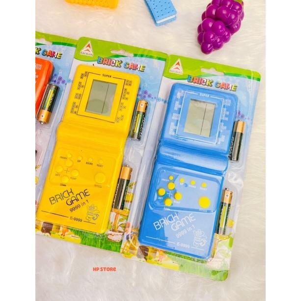 Bộ Máy Trò Chơi Game Điện Tử + Tặng Pin Nhiều Màu Cầm Tay Đồ Chơi Hàng Đẹp