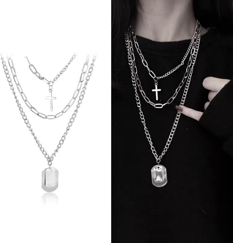 Dây chuyền vòng cổ nam nữ mix thẻ city boy cực cool