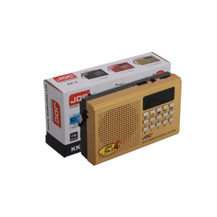 Đài Radio FM JOC KK-9 hỗ trợ thẻ  nhớ usb  CHO NGƯỜI Cao Tuổi