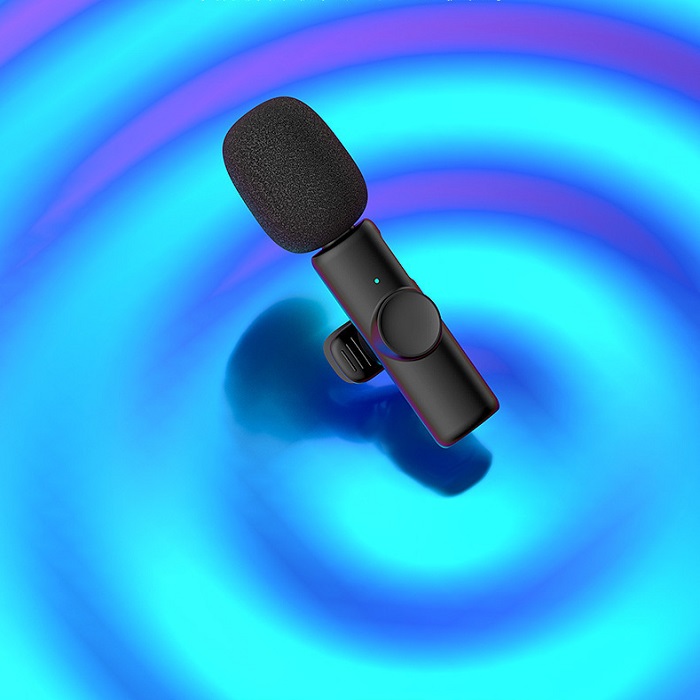BỘ MICROPHONE K9-1 KẸP ÁO SỬ DỤNG ĐỂ GHI LẠI GIỌNG NÓI-HT