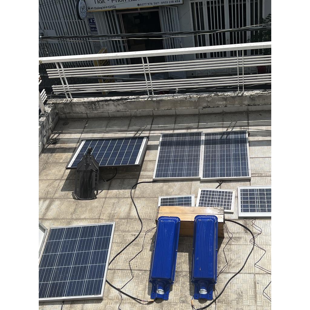 Đèn đường LED 50W cao cấp, năng lượng mặt trời, tự động điều khiển sáng tối, đèn LED dự án. Hàng mới thanh lý. (JY-ST-50