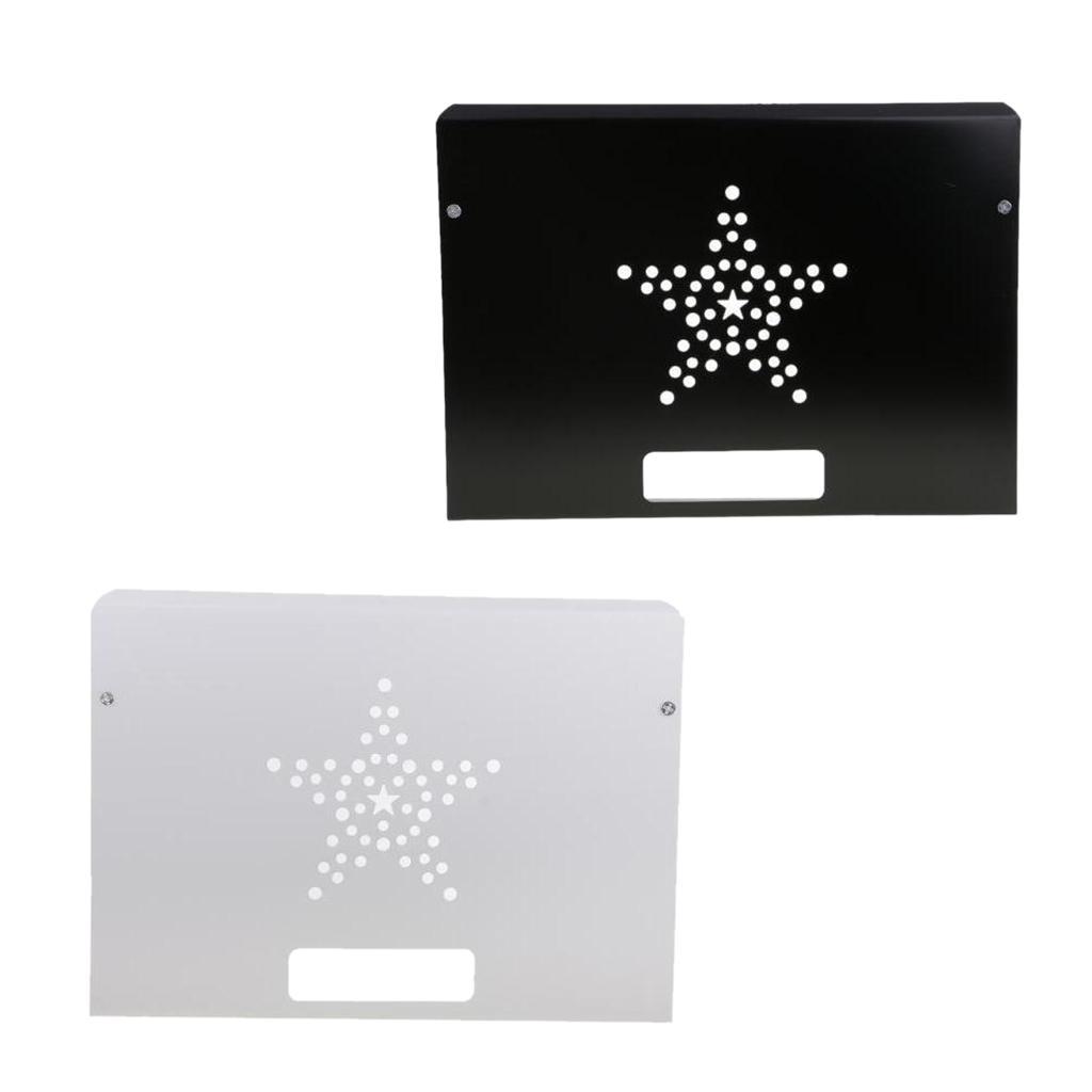 2 Pieces TV Component AV DVD Bracket Shelf DVR Cable Game Console Holder Stand