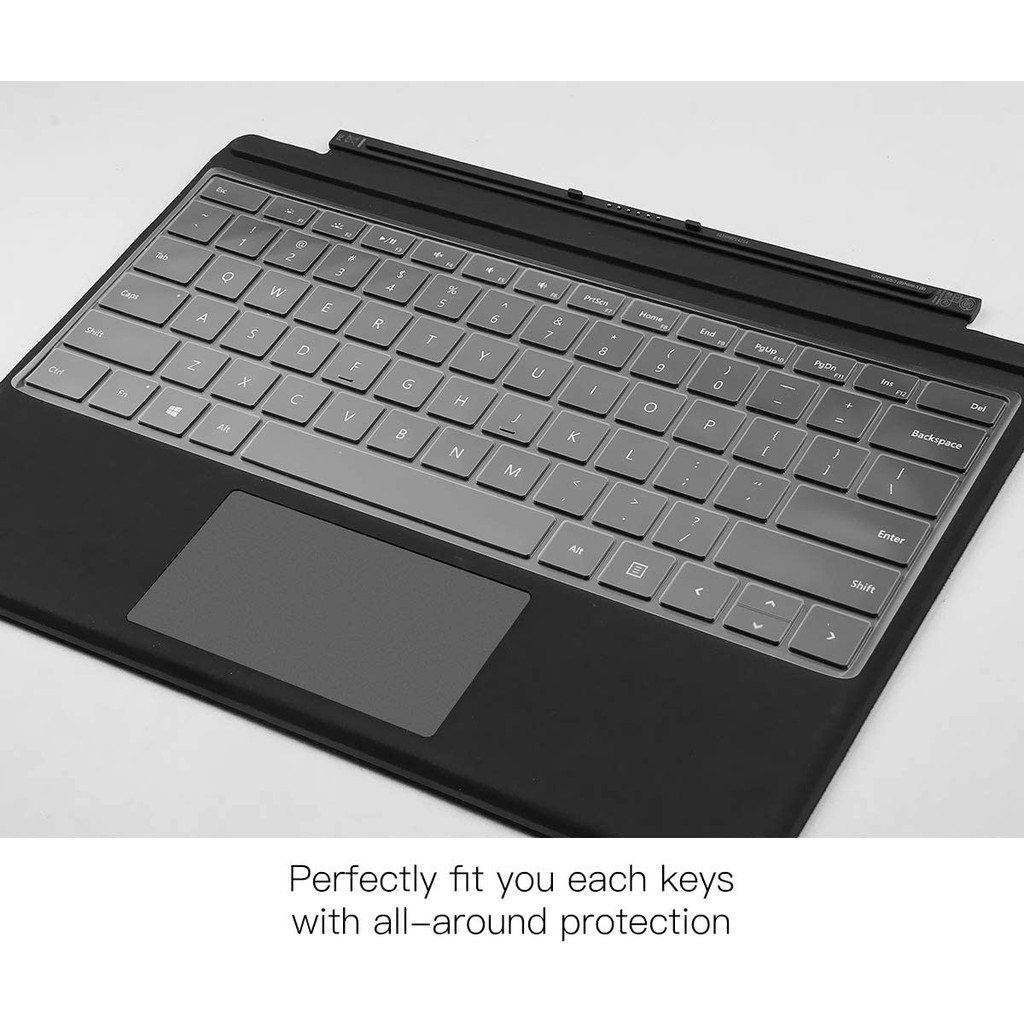 Phủ phím Trong suốt Chính hãng JRC dành cho Surface Pro 8 - Hàng Chính hãng