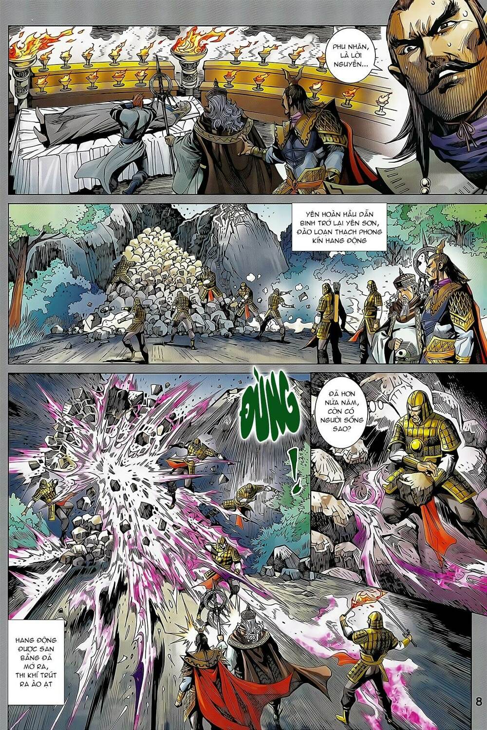 xuân thu mãnh sĩ chapter 12.1 8