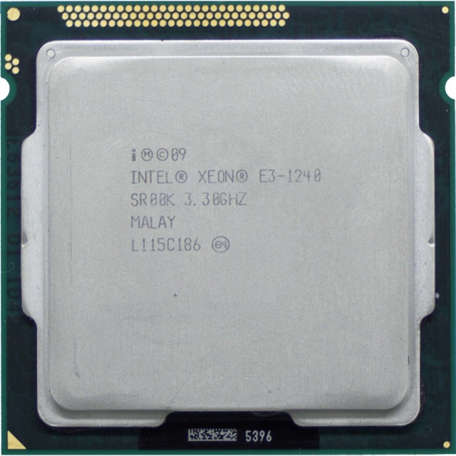 CPU Intel Xeon E3 1240v1 3.70GHz, 8M, 4 Cores 8 Threads (Ngang Core i7-2700) - Hàng chính hãng