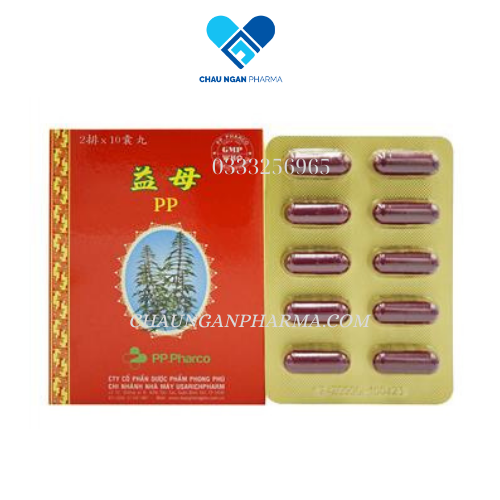 Viên ÍCH MẪU-PP Hộp 20 viên