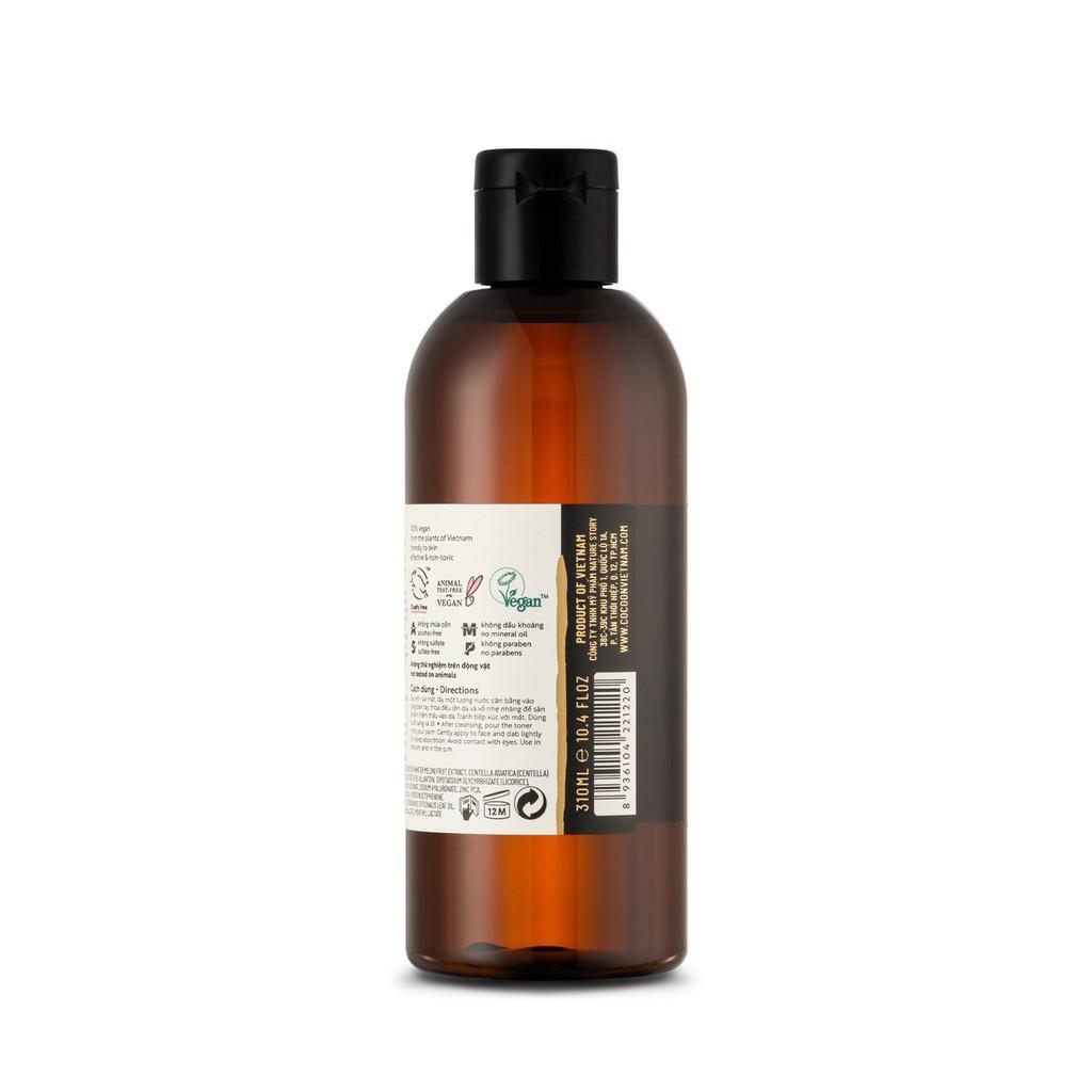 Toner nước bí đao cân bằng da the cocoon 310ml cho da dầu, giảm mụn thuần chay