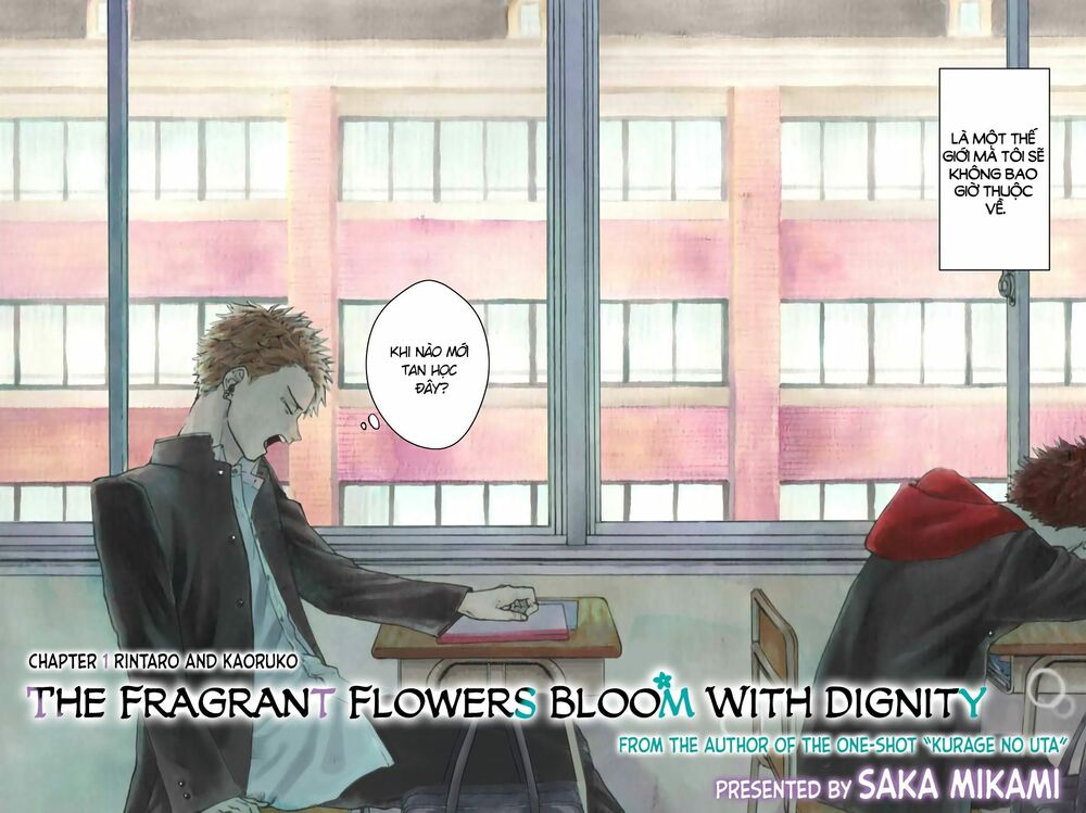 the fragrant flower blooms with dignity - kaoru hana wa rin to saku chapter 1 2