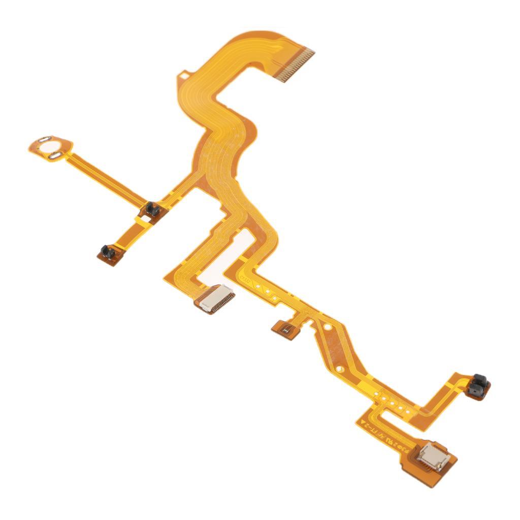 Lens Back Main Flex Cable Ribbon Part for Sony DSC-WX300 DSC-WX350 w/ Socket
