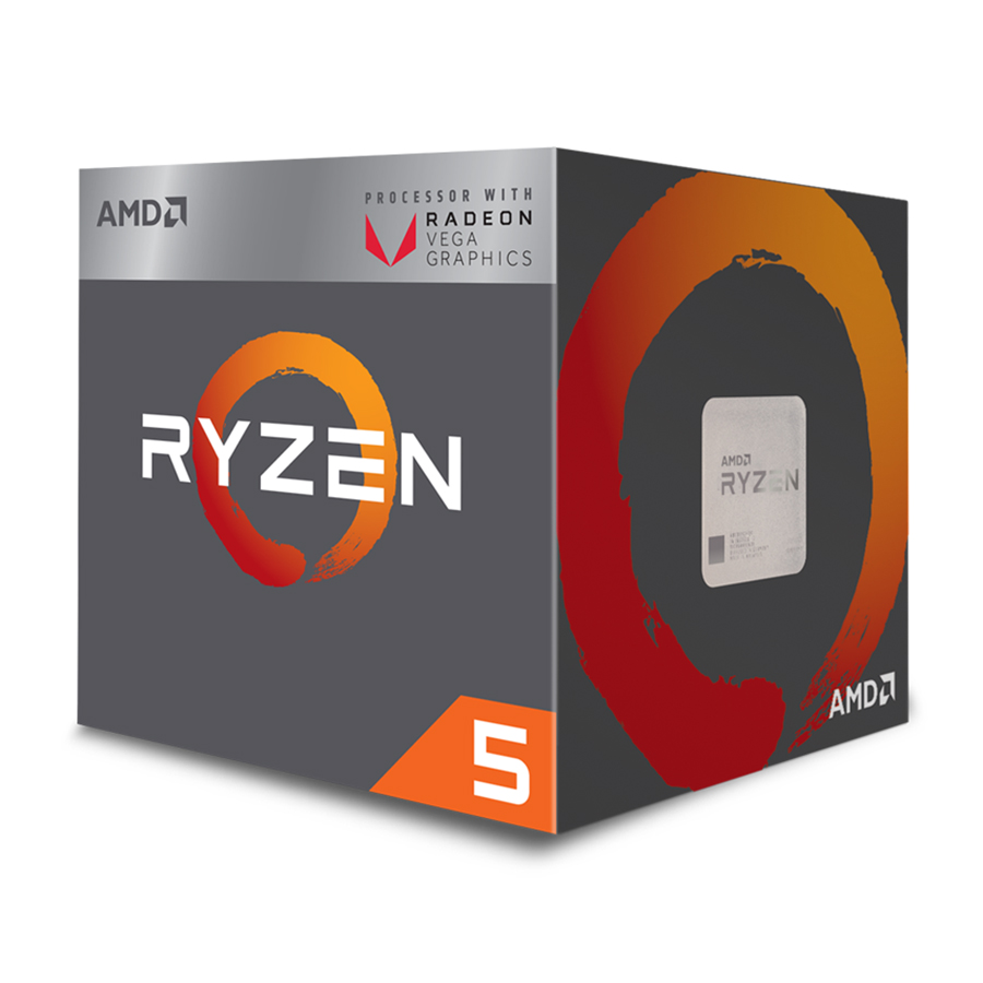 Bộ vi xử lý CPU AMD Ryzen 5 2400G - Hàng Chính Hãng