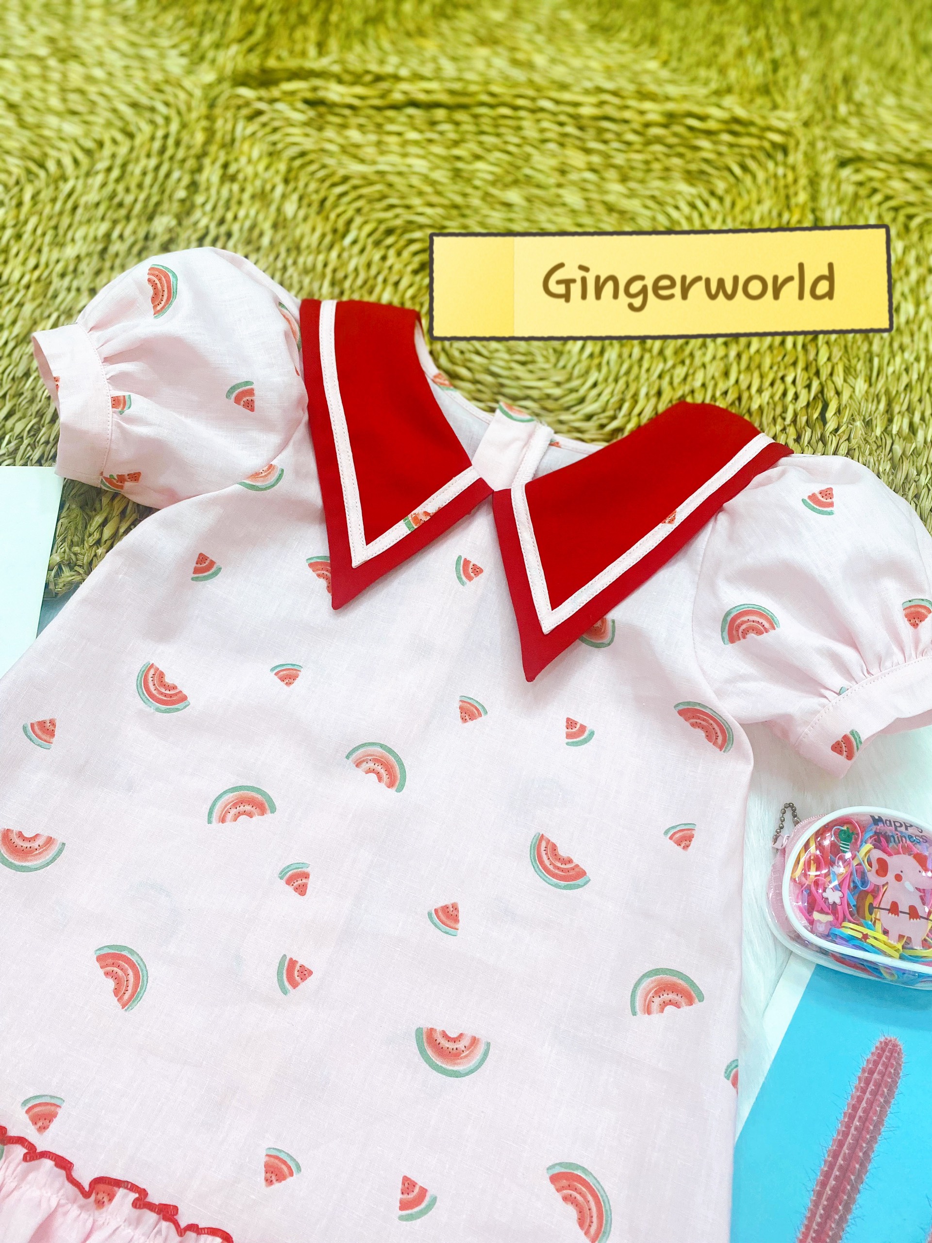 ĐẦM TINH NGHỊCH CHO BÉ SC398 GINGER WORLD