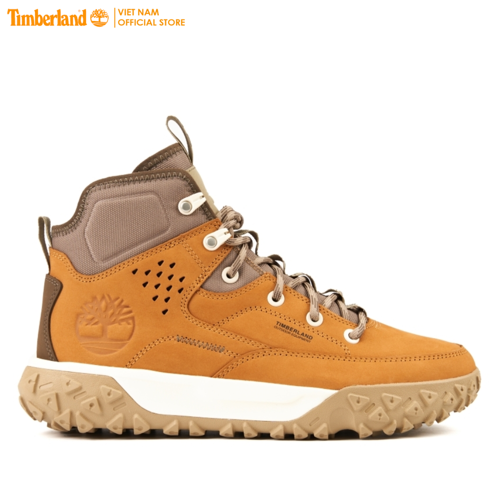 [Original] Timberland Giày Thể Thao Nam Leo Núi GreenStride Motion 6 Mid Leather Wheat Nubuck TB0A62VC24