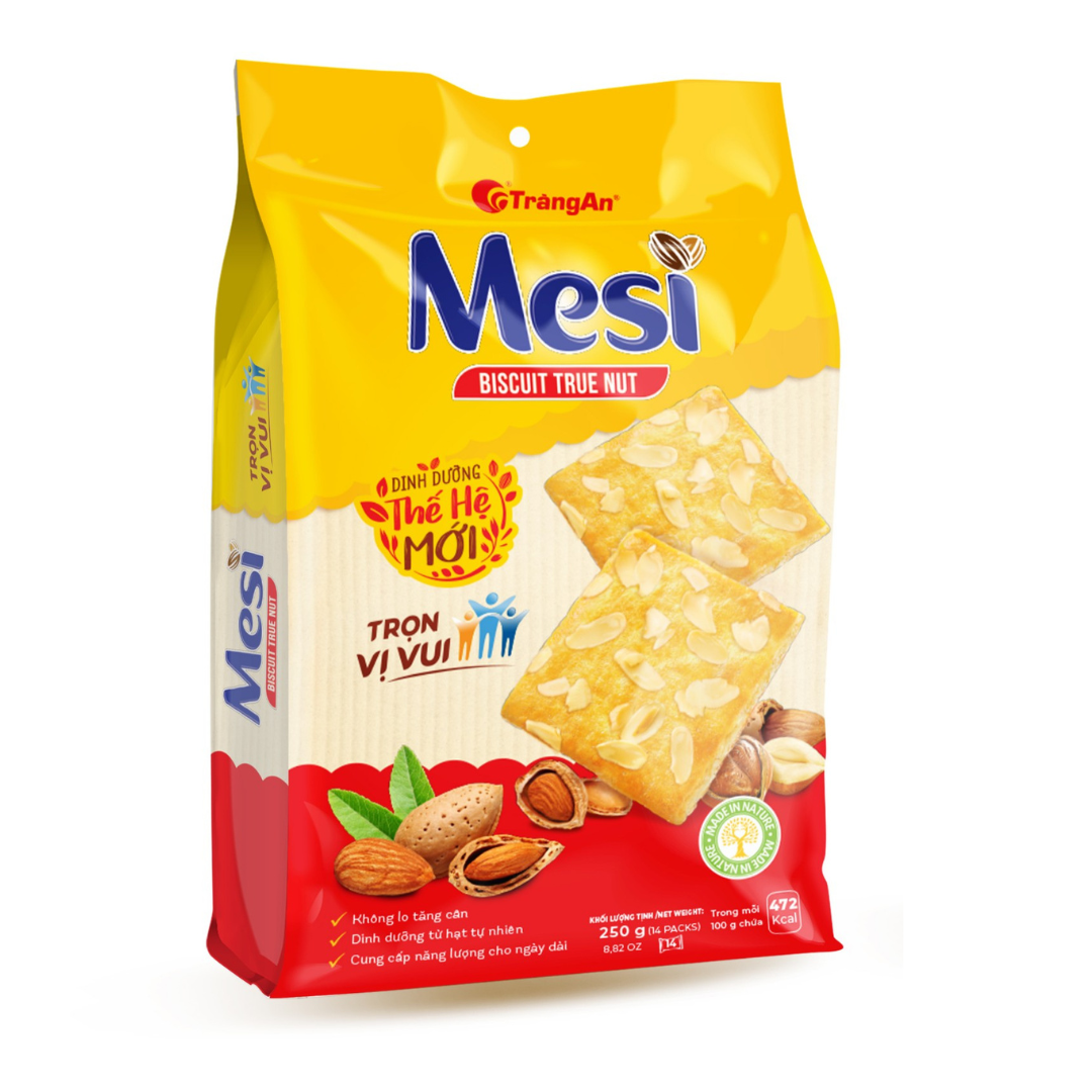 Bánh quy hạt dinh dưỡng Mesi túi 105g