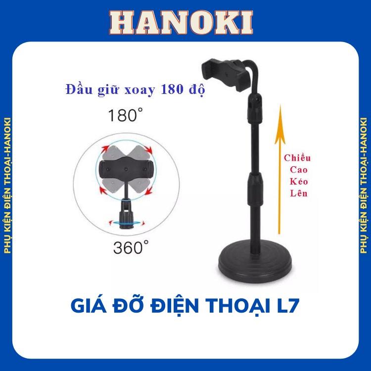 Giá Đỡ Điện Thoại livestream xem video Ổn Định Xoay 360 Độ dùng để Quay Phim Ghi Hình Đa năng