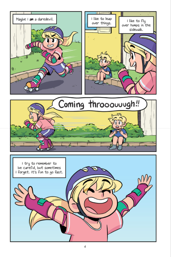 Baby-Sitters Little Sister #2: Karen's Roller Skates: A Graphic Novel