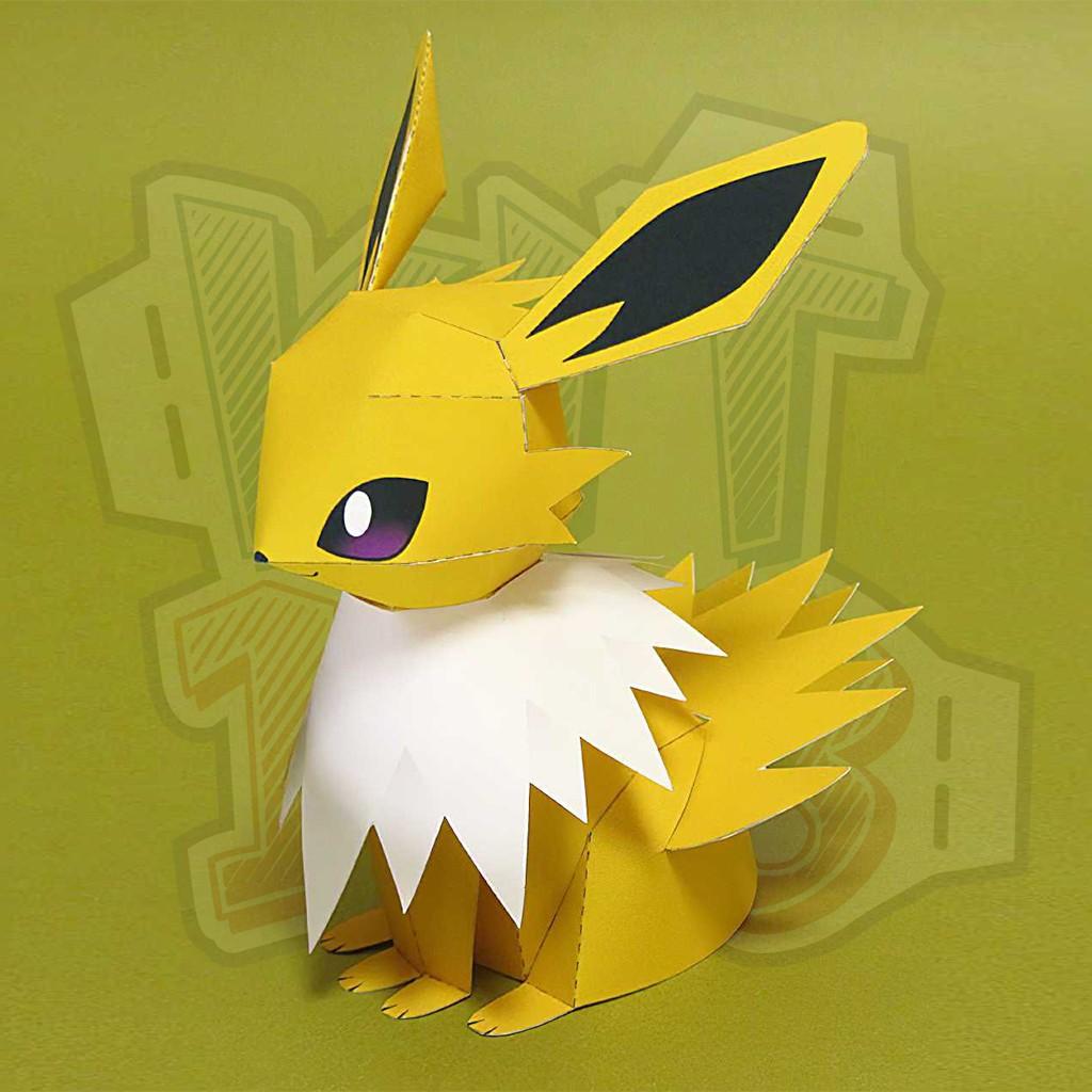 Mô hình giấy Pokemon Jolteon ver 2