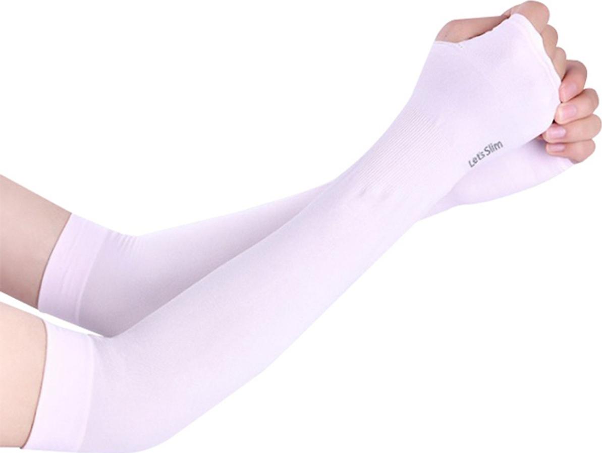 Găng tay xỏ ngón chống nắng - Xanh Lơ