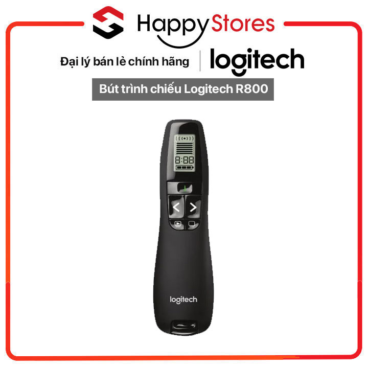 Bút trình chiếu Logitech R800 - HÀNG CHÍNH HÃNG 