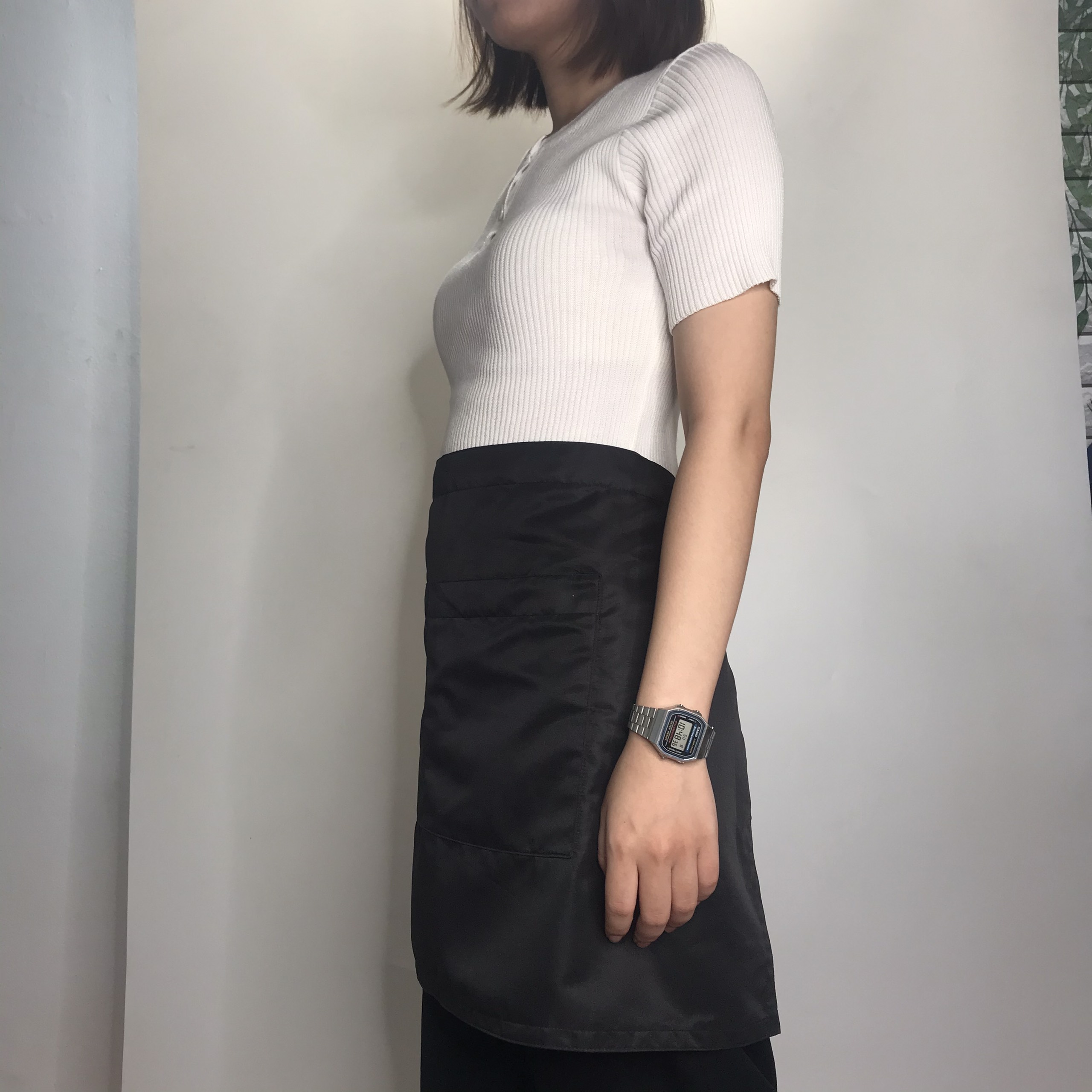 Tạp dề ngắn cao cấp dành cho phục vụ coffee, nhà hàng