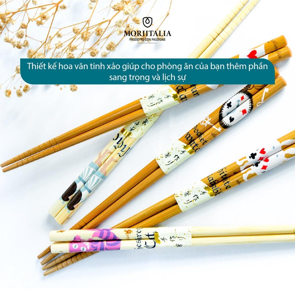 Vỉ 5 đôi đũa tre Nhật Bản Kokusai tự nhiên an toàn NDCK-04