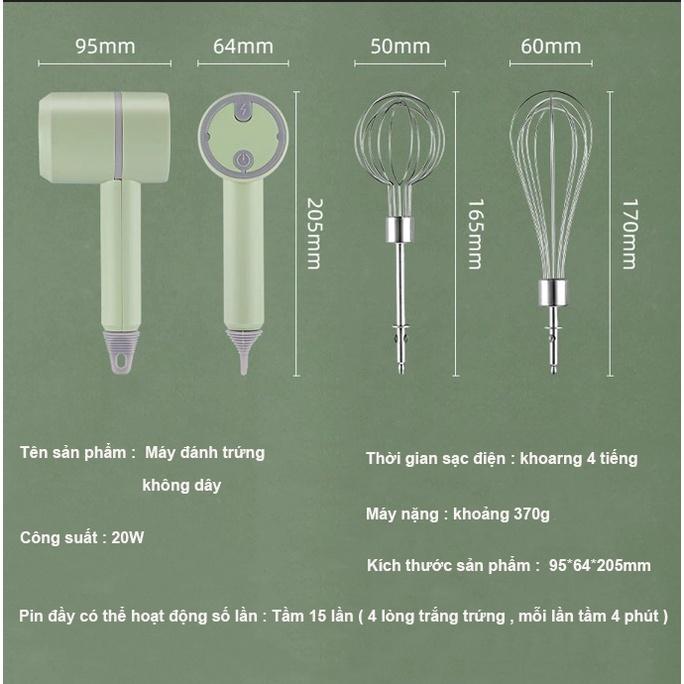 Máy đánh trứng tay cầm 3 trong 1