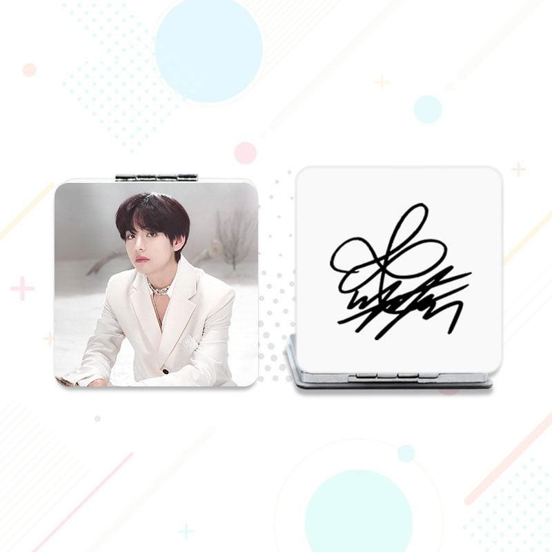 Gương in hình Kpop V BTS gương vuông