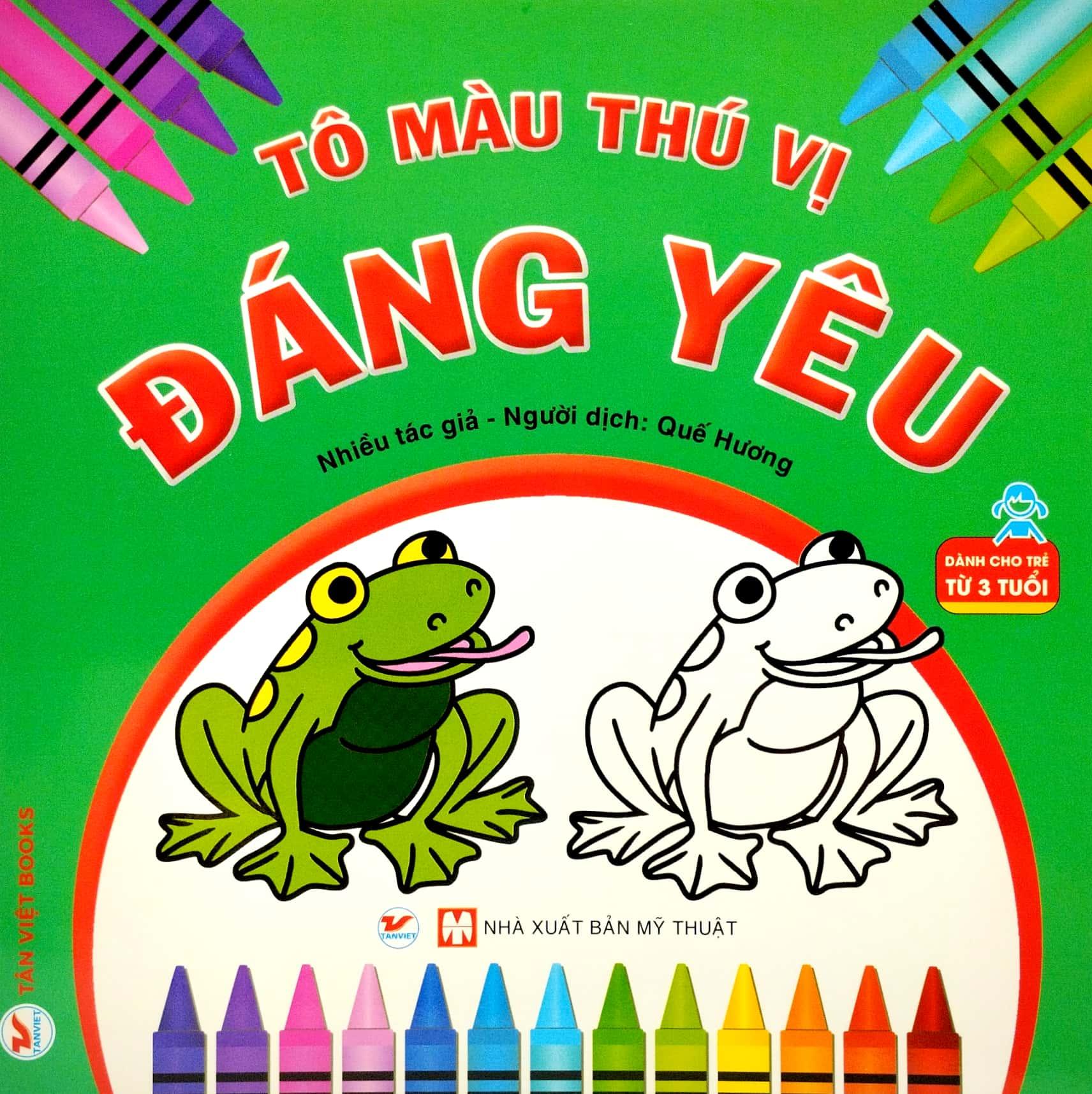 Tô Màu Thú Vị - Đáng Yêu (Dành Cho Trẻ Từ 3 Tuổi)