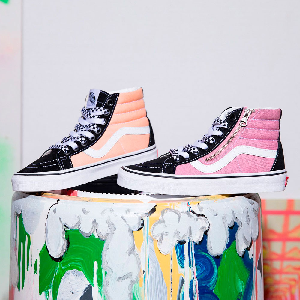 Giày Vans Sk8-Hi Reissue Side Zip SK8-HI VN0007NZPCA