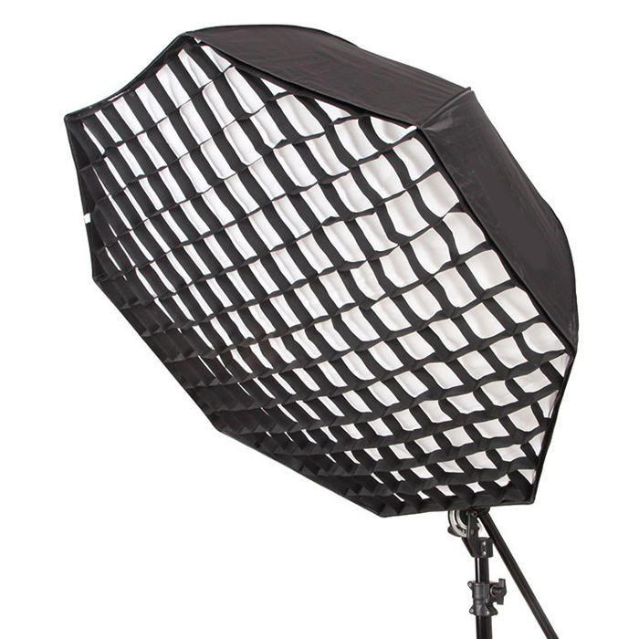 Softbox Bát Giác Godox Vesco Grid (120cm) - Bowen Mount Alu Ring - Hàng Nhập Khẩu