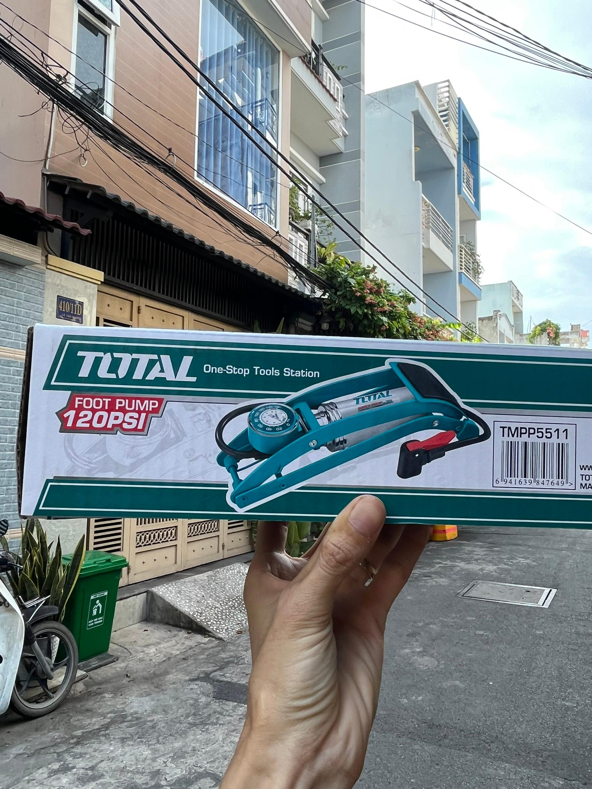 BƠM HƠI ĐẠP CHÂN TOTAL TMPP5511 - HÀNG CHÍNH HÃNG